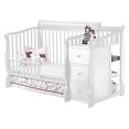 Sorelle 129 Toddler Bed Conversion Rail, White (Converts Sorelle