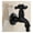 Green, variant on Total Brass Black Oil Brushed Double Using Washing Machine Faucet Bathroom Corner Faucet Tap Garden Outdoor Mixer