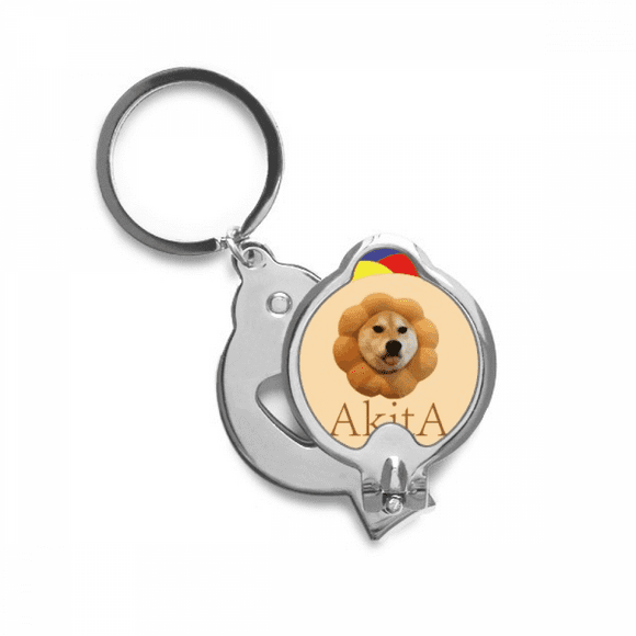 Akita Dog Pillow Neck Body Nail Clippers Sharp Fingernail Stainless Steel Cutter