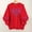 02 Red, variant on YueHuiYing Women's Oversized Hoodless Sweatshirt with Heart-Shaped Letter Print Round Neck Long Sleeves - Valentine's Day Fashionable Casual Comfort Top