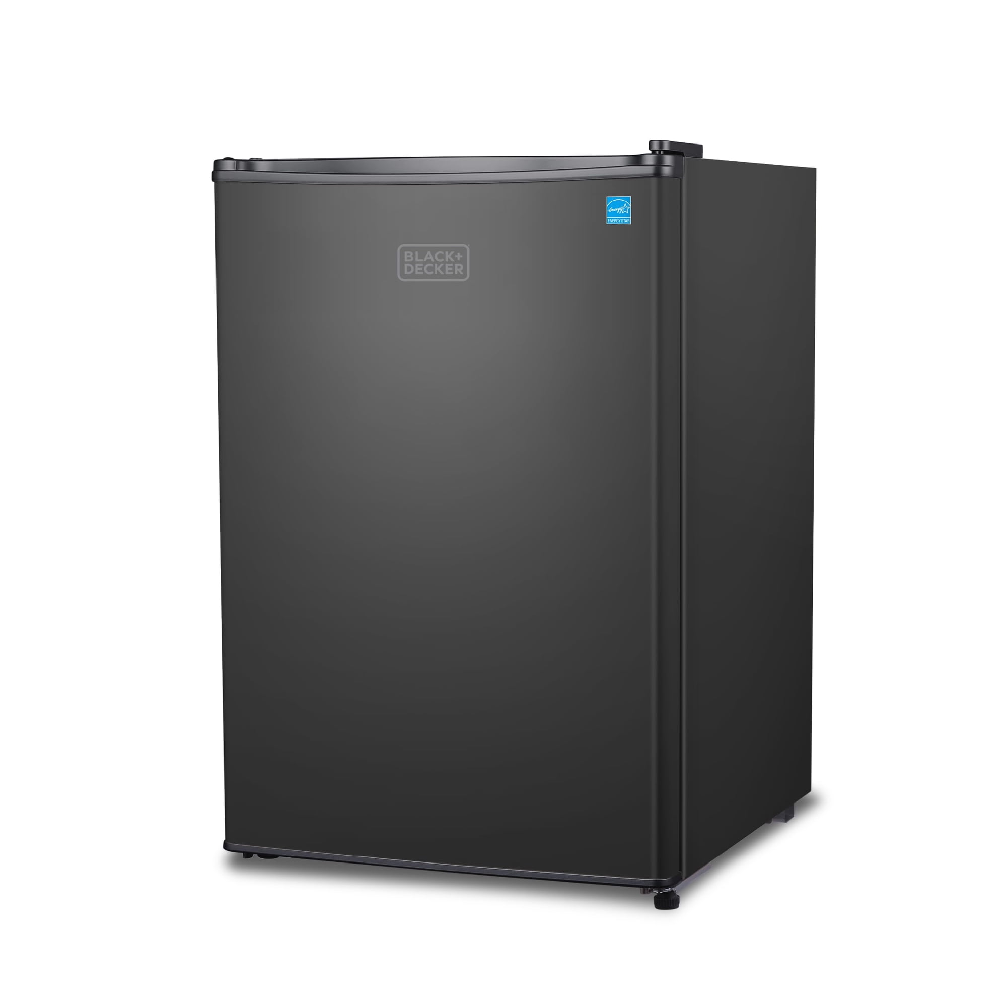 BLACK+DECKER 2.5 Cubic Foot Energy Star Refrigerator with Freezer, Black