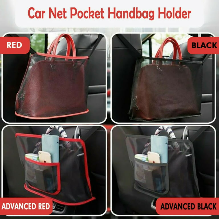 Advinced Car Net Pocket Handbag Holder Organizer Seat Side Storage