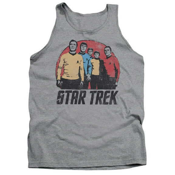Star Trek Landing Party Adult Tank Top Athletic Heather