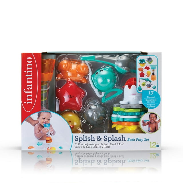 Infantino Splish & Splash Bath Play Set