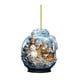thumbnail image 2 of Wmhnj Adorno de bola de cristal acrlico con forma de copo de nieve y muñeco de nieve, ideal para decorar el rbol de Navidad., 2 of 8