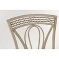 thumbnail image 2 of Hawthorne Collections Chaise de Salle à Manger en Ivoire Vieilli (Lot de 2), 2 of 2