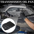 thumbnail image 3 of Aceite de motor Pan No.52108327AC Car Inner Transmission Oil Pan para Chrysler 300 2005-2014 Negro de hierro, 3 of 7