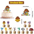 thumbnail image 4 of 32 Pcs For Hey Duggee Theme Birthday Party Decoration Set - Includes Happy Birthday Banner, Cake Topper, Cupcake Toppers, and Balloons for Kids’ Celebrations, 4 of 4