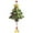 A, variant on Christmas Wooden Star Ornament – Knitted Look Hanging Pendant, Lightweight Rustic Holiday Decor for Tree, Home, Party, or Gift Exchange, 1 Piece