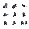 thumbnail image 2 of Guantes de ciclismo Kenally para adultos Pantalla táctil Tipo 4, 2 of 6