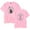 Pink, variant on Miranda Lambert T-shirt Merch Men's And Women's Printed Logo Casual Short-sleeved Tops,Black,4XL