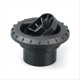 thumbnail image 2 of Air Vent Outlet Rotatable Air Heater Air Conditioner Black petal, 2 of 5