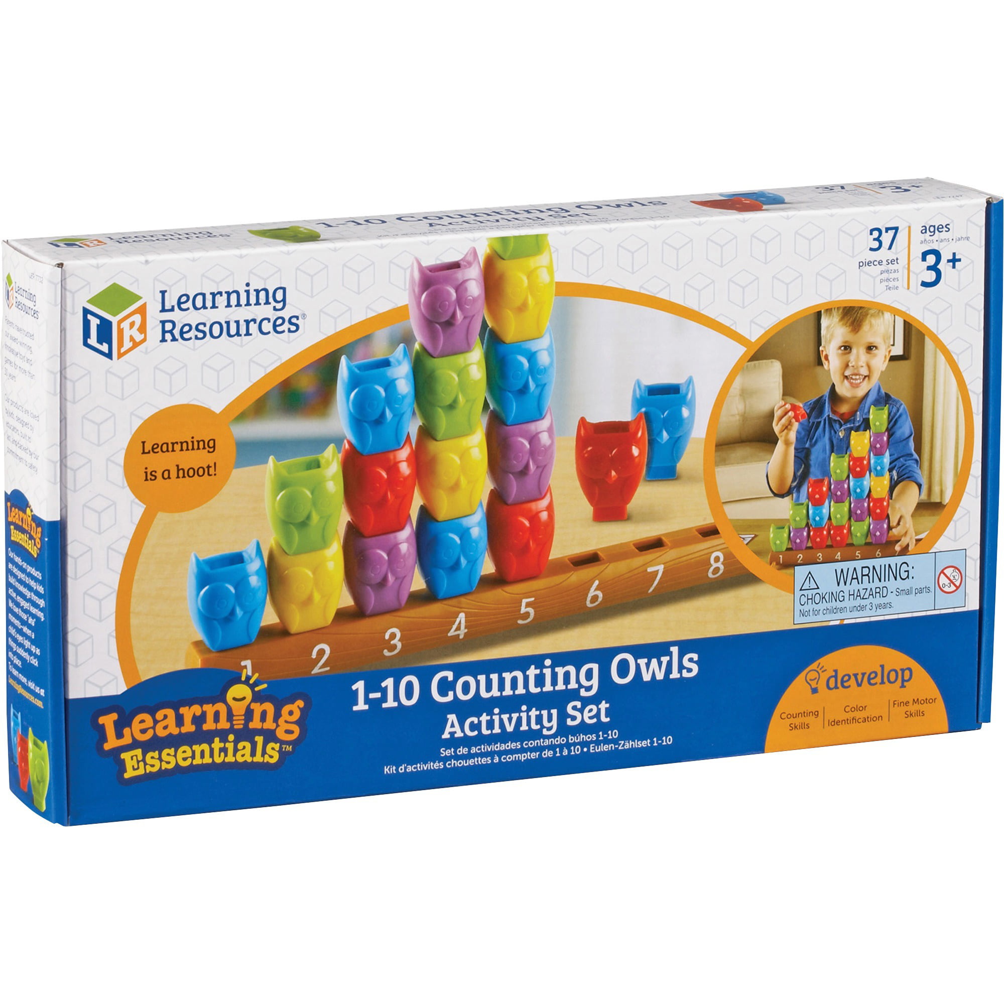 LER7732 Learning Resources 1-10 Counting Owls Activity Set 