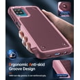 thumbnail image 6 of LeYi for Samsung Galaxy A12 5G Case, 4 Corners with Airbags, with 2 Pack Screen Protector, Pink, 6 of 8