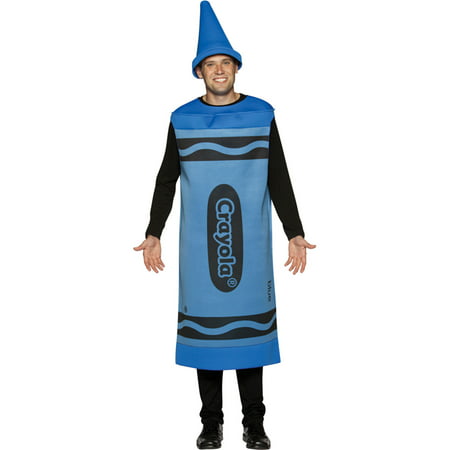 Morris Costumes Crayola Costume Blue Adt Large/Xl, Style
