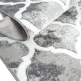 thumbnail image 4 of Mainstays Trellis Grey Area Rug, 5’ x 7’, 4 of 6