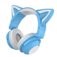 thumbnail image 2 of Auriculares Supraaurales 5.0 Plegables con Micrófono integrado azul CUTICAT, 2 of 8