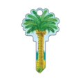 thumbnail image 1 of Llavero en Blanco Lucky Line con Formas de Llaves: Palmera y Casa KW1/11, 1 of 1