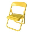 thumbnail image 1 of Mini Folding Chair Cell Phone Stand Desktop Foldable Candy Color Mobile Phone Holder Folding Chair Cradle For Desk Phone (1pc Folding Chair Cell Phone Stand), 1 of 3