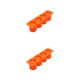 thumbnail image 1 of Toystoory Herramientas para cubitos de hielo de 4 agujeros, bandeja de molde de fácil liberación, autoensamblaje, multiherramienta para beber, Type2 NO2, 1 of 6
