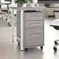 thumbnail image 3 of Hustle 3 Drawer Mobile File Cabinet in Platinum Gray - Engineered Wood, 3 of 7