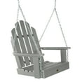 thumbnail image 4 of highwood  Classic Westport Single Seat Outdoor Swing Rustic Red, 4 of 5