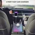 thumbnail image 3 of Cargador de coche Hapytrip de 4 puertos, 12 V, salida USB, 78 W PD y QC, 3 of 7