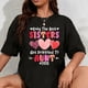 thumbnail image 1 of Playera de Mujer 100% Algodón "Orgullosas Hermanas Convertidas en Tías 2026 - Esperando Bebé", 1 of 7