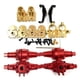thumbnail image 1 of Bewildely RCGOFFLOW 14 Uds. Carcasas de eje delantero y trasero mecanizadas CNC de latón para carcasas de eje delantero y trasero 1/24 Rc FMS Kits de construcción modelo Rojo, 1 of 6