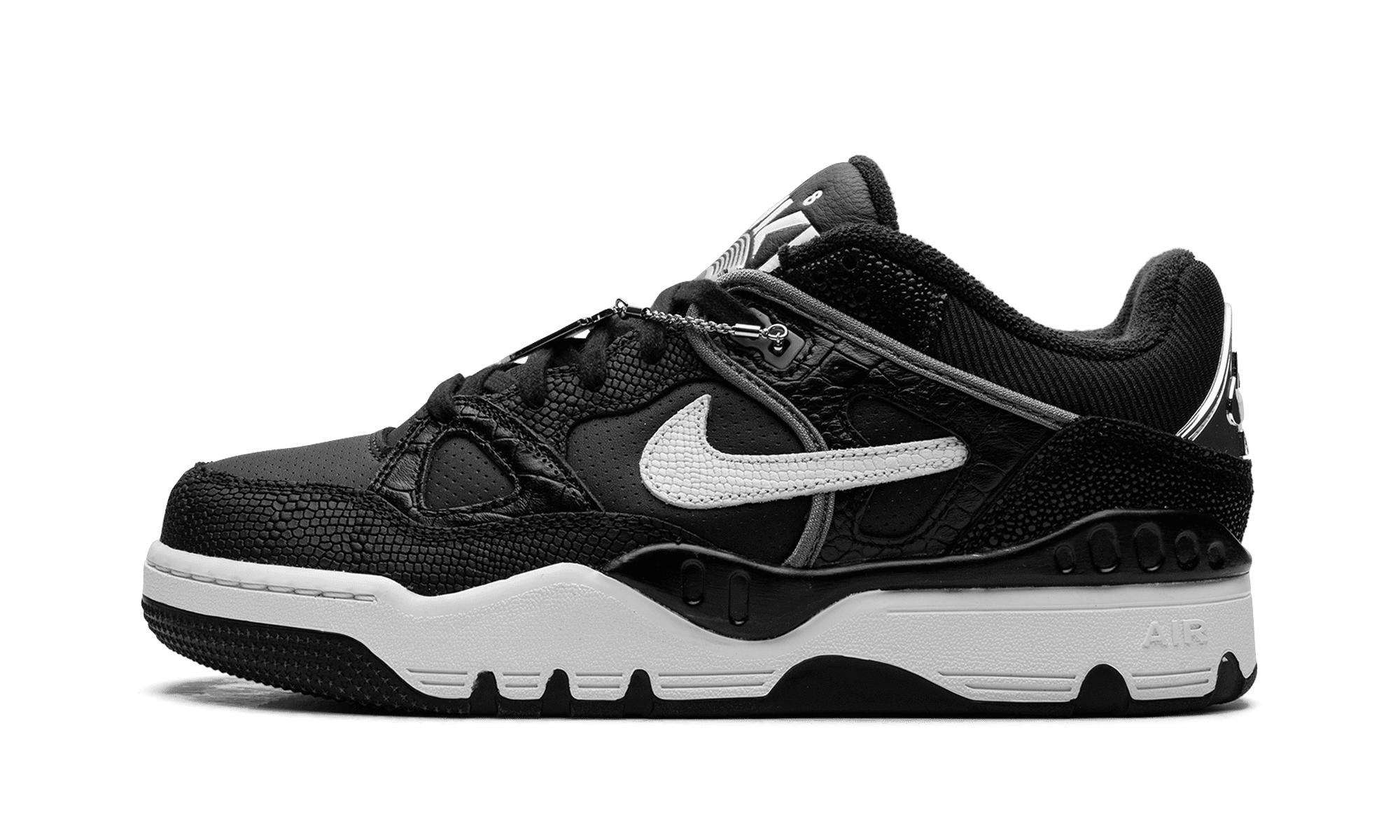 Nike Mens 7 Air Zoom Pegasus 40 Black White Running Shoes Sneakers DV3853-001 Nike Air Zoom Pegasus 40 Running Shoe Men | Plutosport main image 2
