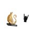 thumbnail image 5 of Figura Decorativa Con Gesto De Mano De Cisne, Colección De Estatuas, Pieza De Arte Moderno, Escultura De Animal Y Dedo Para Sala De Estar, Armario, Apartamento, Dormitorio, Decoración Del, 5 of 8