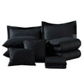 thumbnail image 2 of Unbranded 10 Piece Black Plaid Comforter Set Bed In A Bag Queen, 2 of 5