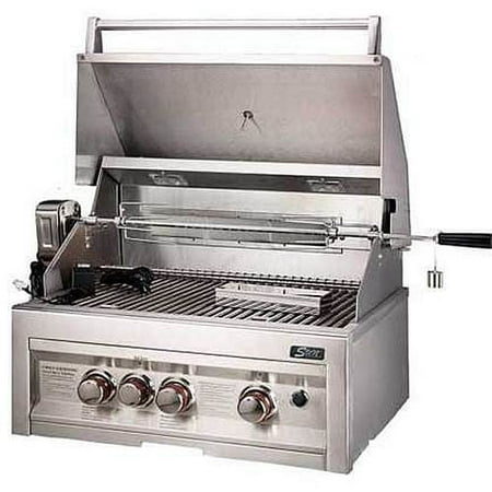 SUNSTONE Grills SUN3B-IR-LP 28 3 Burner Gas Grill with Rotisserie