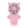thumbnail image 2 of EGNMCR Home Appliances Mini Fan USB Rechargeable Portable Handheld Fan Plastic Fan, 2 of 6