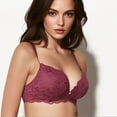 thumbnail image 6 of Karight Push Up Bras for Women Add 2 Cups Sexy Lace Cleavage Extra Padded Plunge Bra Underwire, 6 of 6