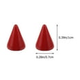 thumbnail image 2 of Weiweiguan 100 Sets Rivet Studs Metal Cone Rivets DIY Screwback Studs Bullet Spikes, 2 of 6