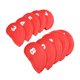thumbnail image 2 of 10 Fundas Universales Para Cabeza De Hierro De Golf Protector De Número Bordado Sharpla Rojo, 2 of 8