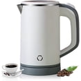 thumbnail image 1 of AURA 800ml KettlesCordless Fast Boil Quiet Electric Kettles Auto Shut-Off Boil-Dry Protection Ideal for Home, Office, Hotel (White), 1 of 5