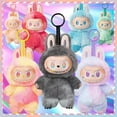 thumbnail image 3 of The Monsters Face Blind Box 3.0 LA_B*u Heartbeat Macaron Enamel PVC Random Design Action Figures Collectible Toys Home Decorations, 3 of 10