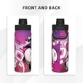 thumbnail image 3 of Invader Zim Sports Insulated Water Bottles Kettle Stainless Steel Portable Cup18OZ For Travel Gym School, 3 of 8