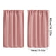 thumbnail image 4 of Cortinas de color sólido, 2 unidades, paneles de ventana que filtran la luz para separar la sala de estar o el dormitorio, privacidad y decoración (beige)., 4 of 7