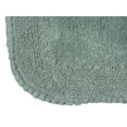 thumbnail image 5 of Home Weavers Radiant Collection Bathroom Rug 100% Cotton Tufted Round Shape Bathroom Rug, Soft & Absorbent Bath Rugs, Non-Slip Bath Rug, Machine Wash Dry Bath Mats - 22" Round, Blue, 5 of 9