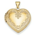thumbnail image 1 of Beautiful 14k Heart Locket, 1 of 2