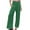 A1 Green, variant on SAHFX Womens Linen Wide Leg Pants Smock Waist Boho Pants Straight Leg Pants Work Pants Loose Pants Dress Pants with Pockets Beach Outfits Business Casual Outfits Baggy Trousers Solid Color Slacks