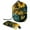 Multicolor 3, variant on PhooArto Drawstring Cosmetic Bag, Barrel Shaped Portable Travel Makeup Bags, Wildflowers Floral Pattern Large Capacity Waterproof Multifunctional Bucket Toiletry Bag
