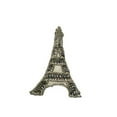 thumbnail image 1 of Lily 2.5"x4" Silver Paris France Eiffel Tower Sew On Applique Patch Motif, 1 of 1