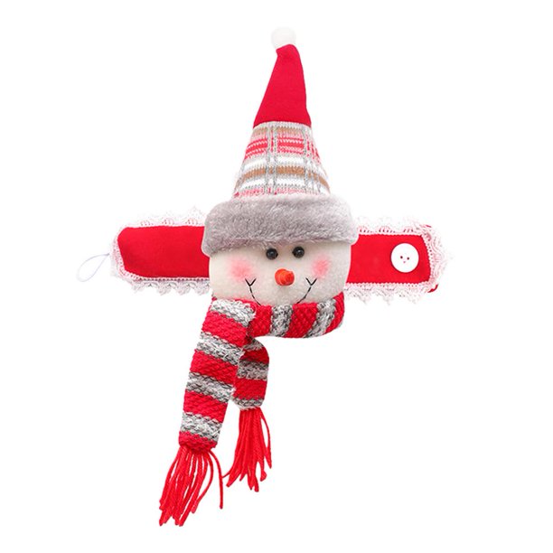 Cortina Deco Hebilla de de Navidad fácil de instalar para decoración de oficina de Hotel en casa (hombre de nieve) Tmvgtek Para estrenar