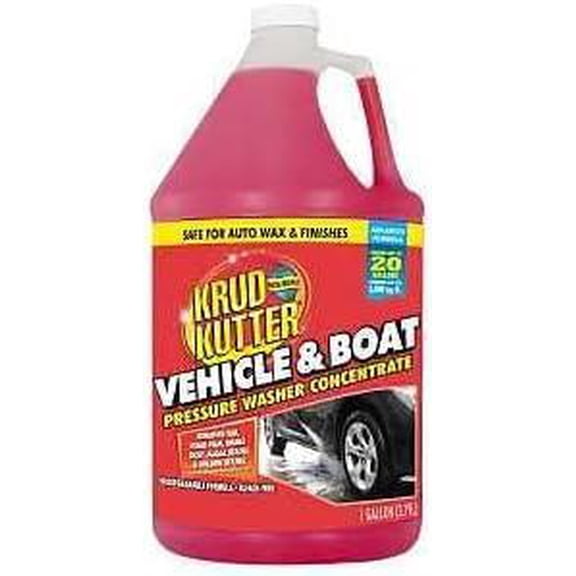 Krud Kutter Vehicle & Boat Pressure Washer Concentrate, Advanced Formula 1 Gallon - 385463