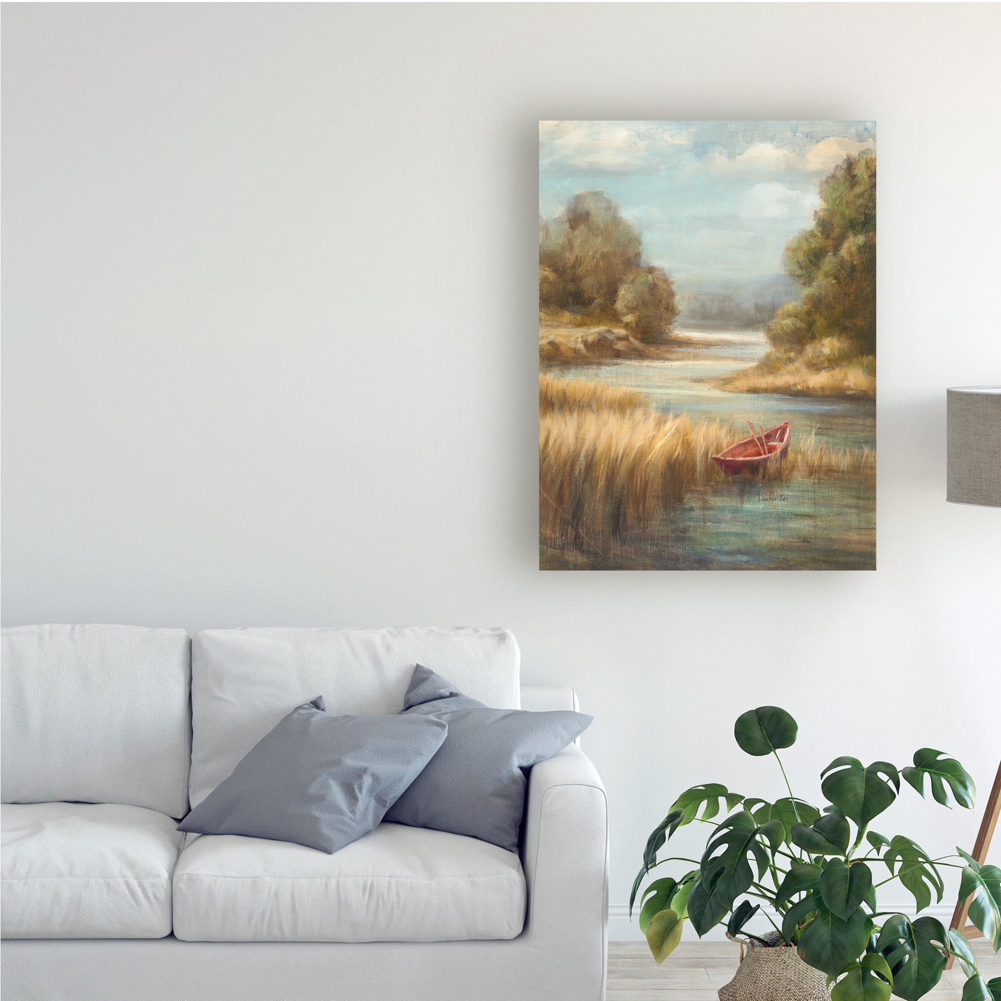 Trademark Fine Art 'In the Valley II' Canvas Art by Danhui Nai