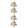 thumbnail image 4 of Matsuzay 2 piezas decoración de pastel de boda rosa simulación planta artesanía fiesta Type2 NO2, 4 of 6